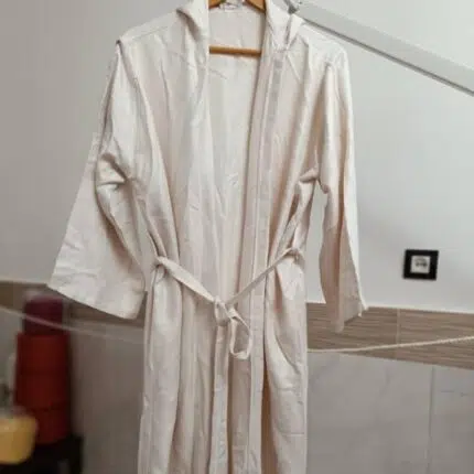 Luxury handcrafted lounge wear and robes for sensitive skin - LOMYNA Wellness