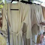 LOBA silk viscose bathrobe handwoven luxury