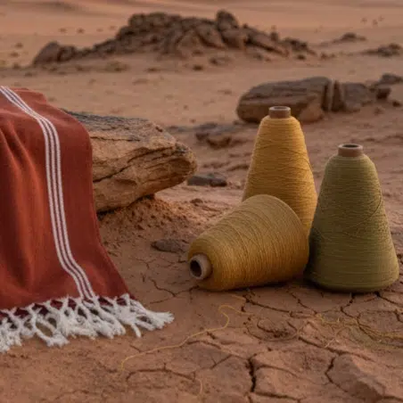 LOSA Collection | Natural Lifestyle Textiles Inspired by Desert Weaving 1 Natural lifestyle textiles inspired by the Lut Desert